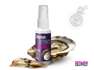 Dipovací sprej Delphin Stinx Spray_Ústřice_transparentní_30ml