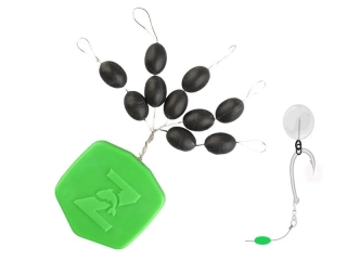 Zfish Korálky Tungsten Oval Beads 6mm_10ks