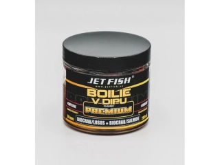 Jet Fish Boilie v dipu Premium Classic Biocrab/Losos_200ml_20mm
