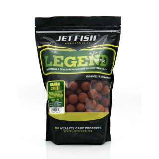 Jet Fish Boilie Legend Range Banán/Chilli_1kg_24mm