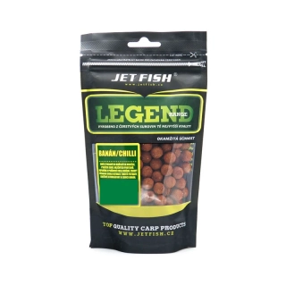 Jet Fish Boilie Legend Range Banán/Chilli_220g_16mm
