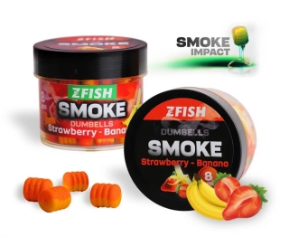 Zfish Smoke POP-UP Dumbells Jahoda-Banán_20g_8mm