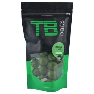TB Baits Hard Boilie Garlic Liver 250 g 24 mm