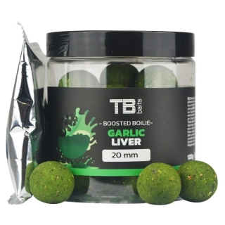 TB Baits Boosterované Boilie Garlic Liver 120 g 16 mm