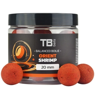 TB Baits Vyvážené Boilie Balanced + Atraktor Orient Shrimp 100 g 20 mm