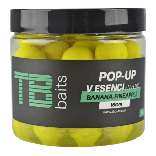 TB Baits Plovoucí Boilie Pop-Up Yellow Banana Pineapple + NHDC 65 g 16 mm