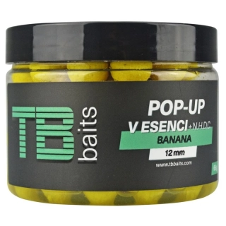 TB Baits Plovoucí Boilie Pop-Up Banana + NHDC 65 g 16 mm