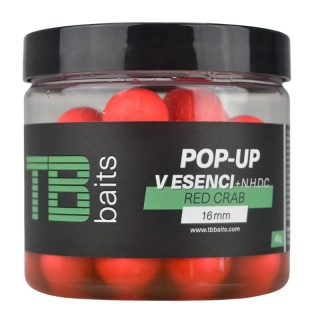 TB Baits Plovoucí Boilie Pop-Up Red Crab + NHDC 65 g 16 mm