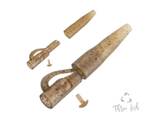 Zfish Závěska Lead Clip & Tail Rubber – 6 ks