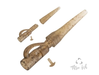 Zfish Závěska Lead Clip & Tail Rubber Cone – 6 ks