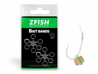 Zfish Nástrahový kroužek Bait Bands 8 mm - 12 ks