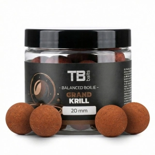 TB Baits Vyvážené Boilie Balanced + Atraktor Grand Krill 100 g - 20 mm