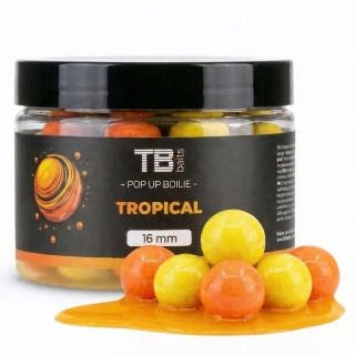 TB Baits Plovoucí boilie Pop-Up Tropical + NHDC 50 g - 12 mm
