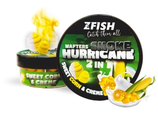 Zfish Smoke Hurricane Wafters 2in1 Sweet Corn - Creme 30 g 8 - 10 mm