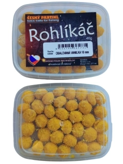 Český partikl Rohlíkáč Obalovaná vanilka 40 g 10 mm