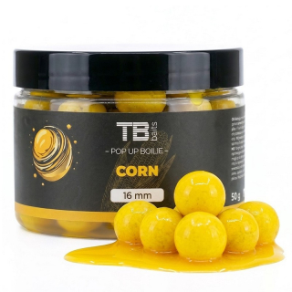 TB Baits Plovoucí boilie Pop-Up Corn + NHDC 50 g - 16 mm
