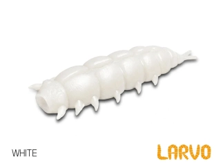 Delphin Umělá nástraha Larvo Cheese White 3 cm 0,5 g - 15 ks