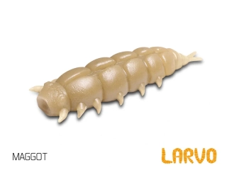 Delphin Umělá nástraha Larvo Cheese Maggot 3 cm 0,5 g - 15 ks