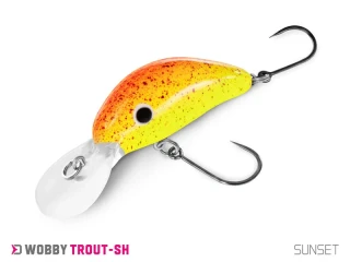 Delphin Wobler Wobby Trout-SH Sunset 4 cm 4 g