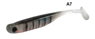 Gumová nástraha Zfish Minnow Shad A7_7,5cm_5ks