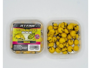Jet Fish Rohlíkové boilie Vanilka_40g
