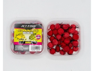 Jet Fish Rohlíkové boilie Jahoda_40g