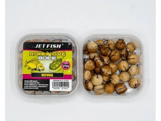 Jet Fish Rohlíkové boilie Natural_40g