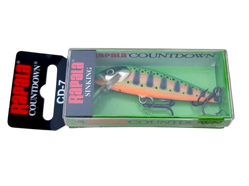Rapala CountDown 07 GDCY – Gilded Chartreuse Yamame