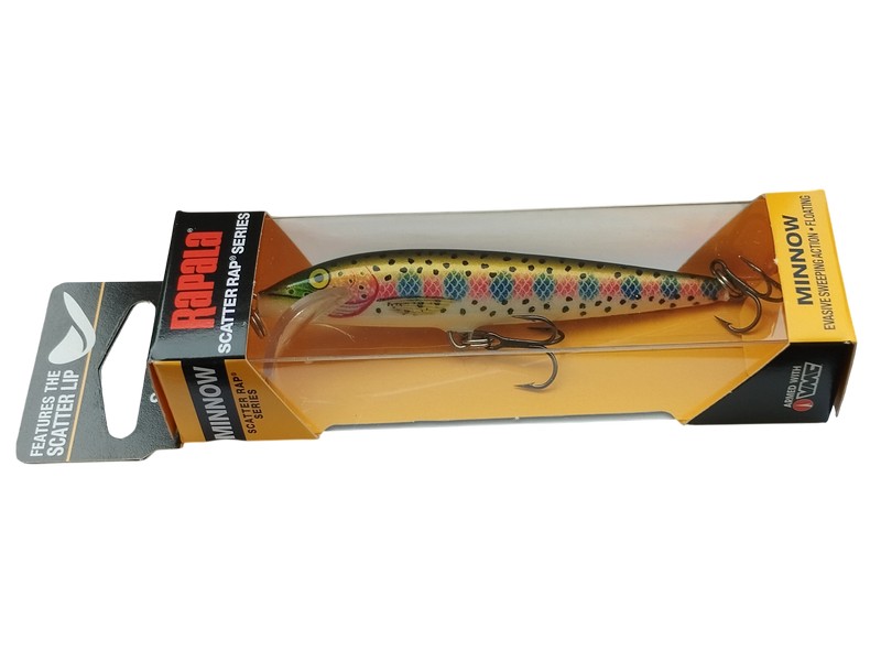 Rapala Scatter Rap Minnow 09 RT - Rainbow Trout