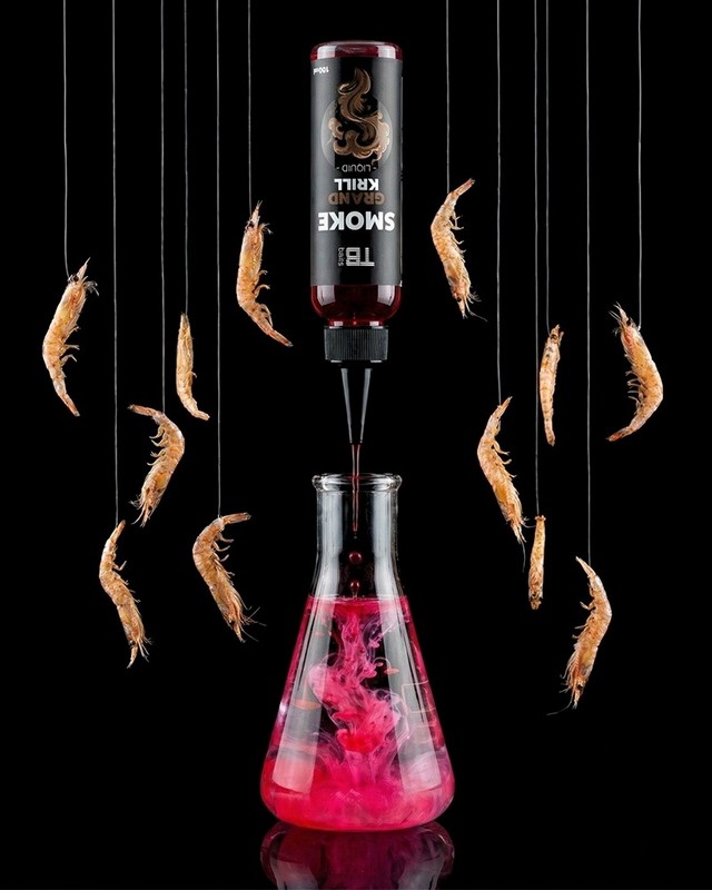 TB Baits Smoke Liquid Grand Krill - atraktivní smoke liquid s krillovým aroma