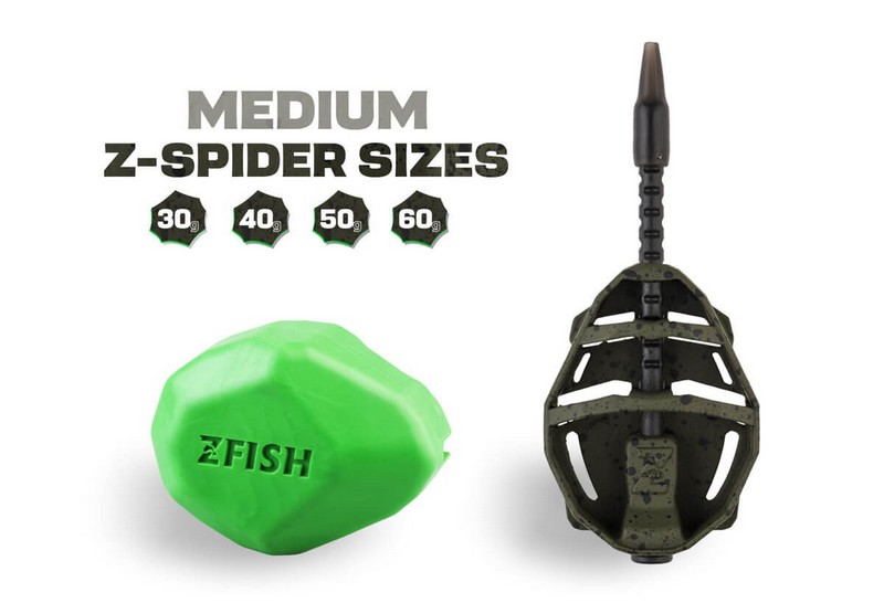 Zfish Spider Mould Medium – formička na method feeder