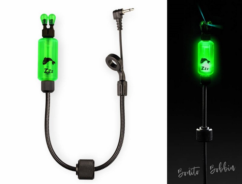 ZFISH Bobbin Bonito zelený – Prémiový indikátor záběru s LED diodou. Bobbin Bonito je indikátor záběru vyrobený z prémiových materiálů, navržený s důrazem na životnost, funkčnost a elegantní vzhled.