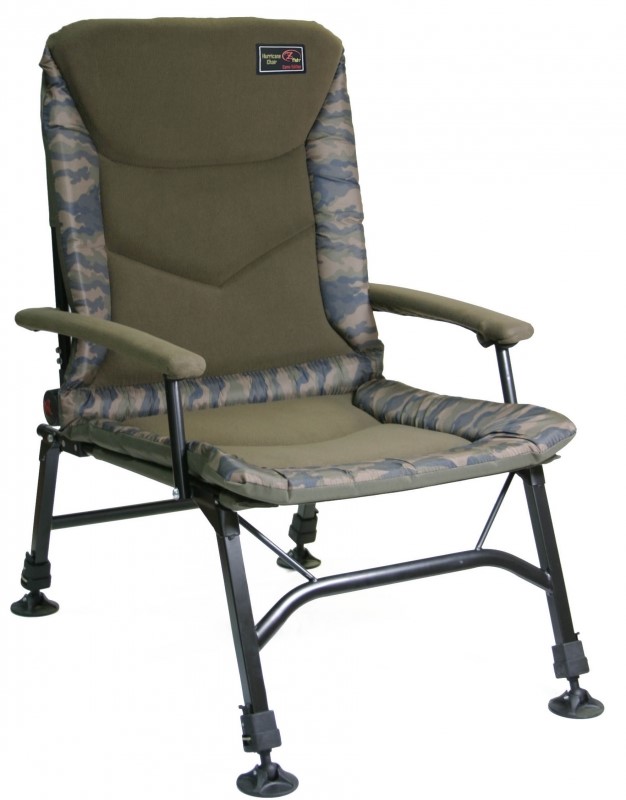 Komfortní rybářské křeslo Zfish Hurricane Camo