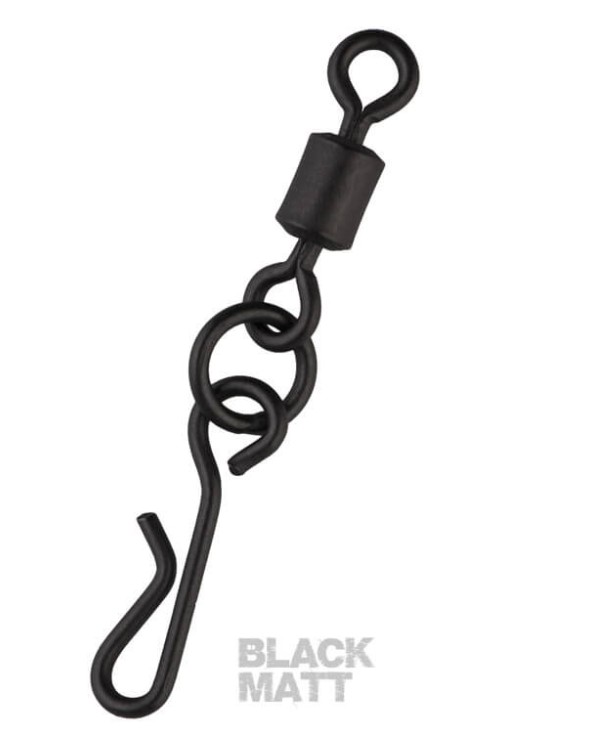 Zfish Quick Change Ring Swivel Matt - rychlovýměnný obratlík s kroužkem
