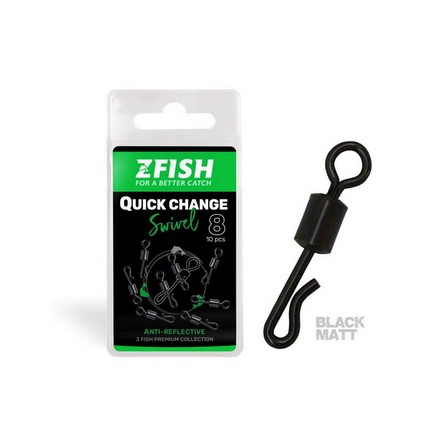 Zfish Obratlík Quick Change Swivel Matt 