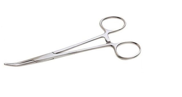 Peán zahnutý Forceps Curved