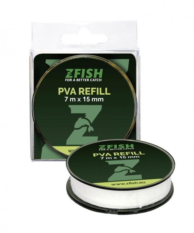PVA Náhradní punčocha 15mm. Zfish představuje vysoce kvalitní, a dokonale rozpustnou pva náhradní síťku.