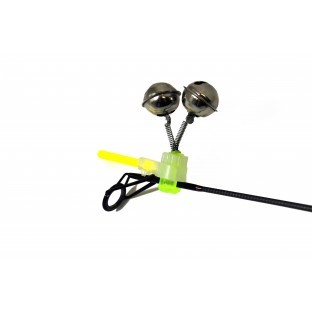 Zfish Rolnička dvojitá Double Bell Light Clip_2ks