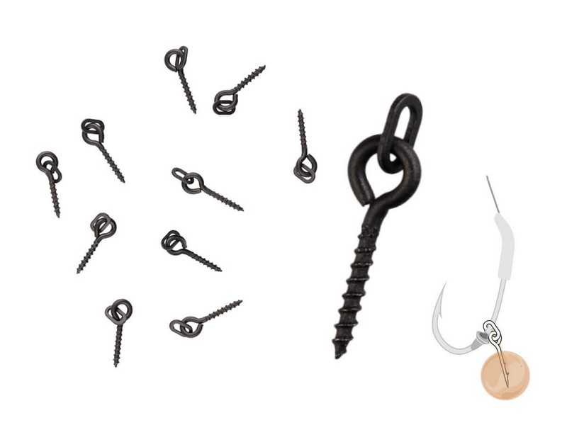 Zfish Bait Screw & Ring - prémiový vrtáček s kroužkem