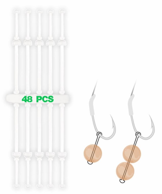 Zfish Zarážka Silicone Boilie Stops - silikonový držák nástrahy pro rychlé nastražení boilies nebo pelet